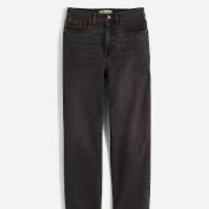 Madewell High Rise 10" Raw Hem Jeans Size 28